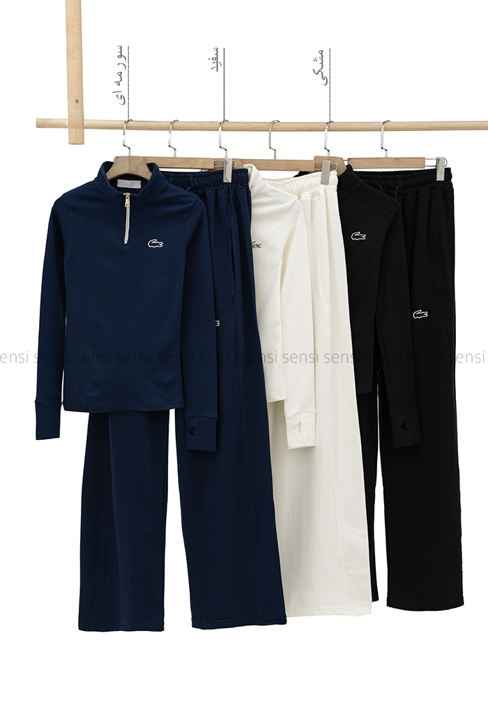 ست کراپ شلوار زنانه Lacosteکد1006894